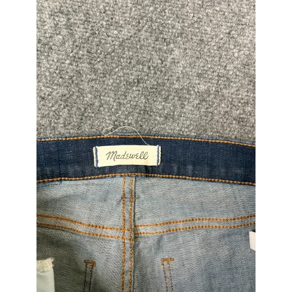 Madewell Women's Mid Rise Slim Fit Skinny Jeans Blue Medium Wash Denim Size 27